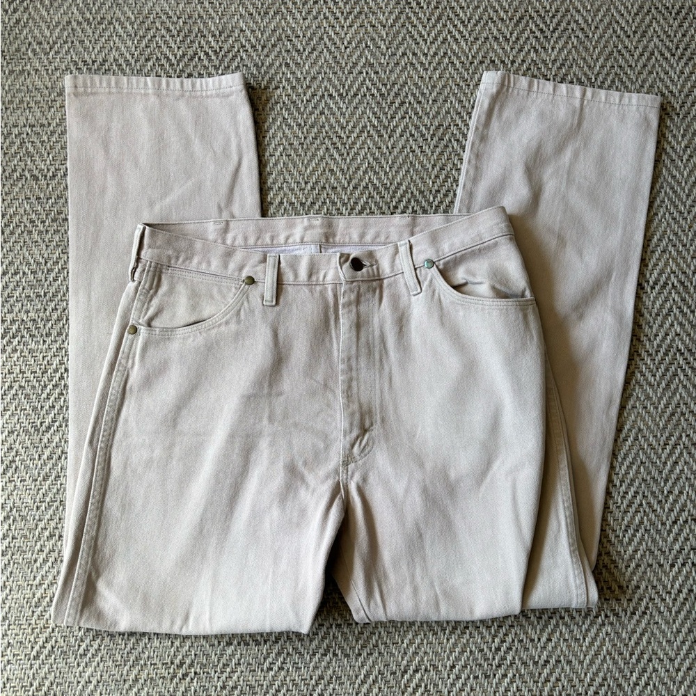 Vintage Men’s Tan Wrangler Pants 36 x 32